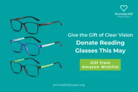 Reading Glasses Donation Drive: Supporting Our Unhoused Neighbors This May