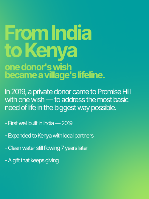 Throughout India - Continuous Access to Clean Water