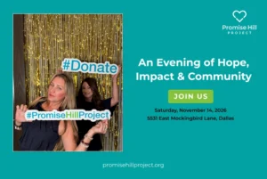 Guests at the Promise Hill Annual Fundraiser in Dallas.