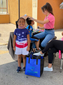 Distributing-school-uniforms-and-school-supplies,Texas